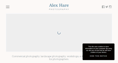Desktop Screenshot of alexharephotography.com